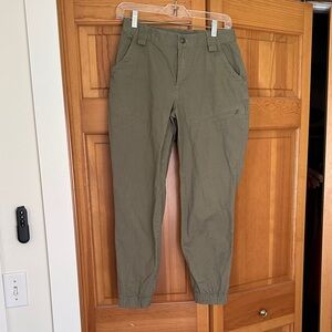 Duluth Trading Co Olive Green Women's Jogger Sweatpants